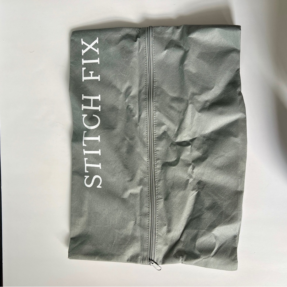 Stitch Fix Travel Shoe Bag Gray 17x12